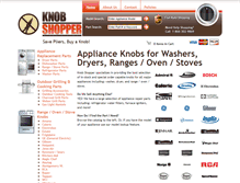 Tablet Screenshot of knobshopper.com